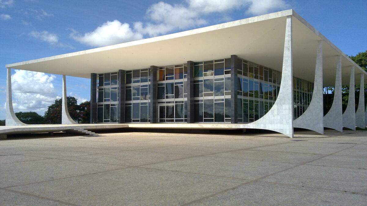 Fachada do Supremo Tribunal Federal (STF) em Brasília