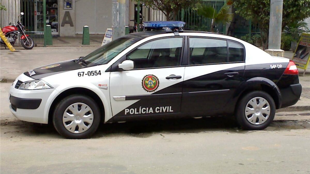Viatura da Polícia Civil brasileira