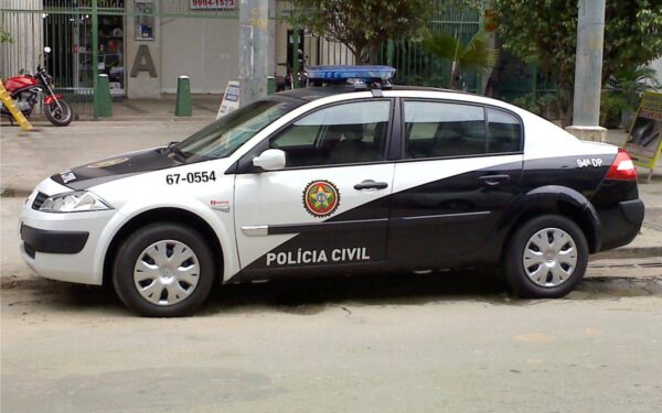 Viatura da Polícia Civil brasileira