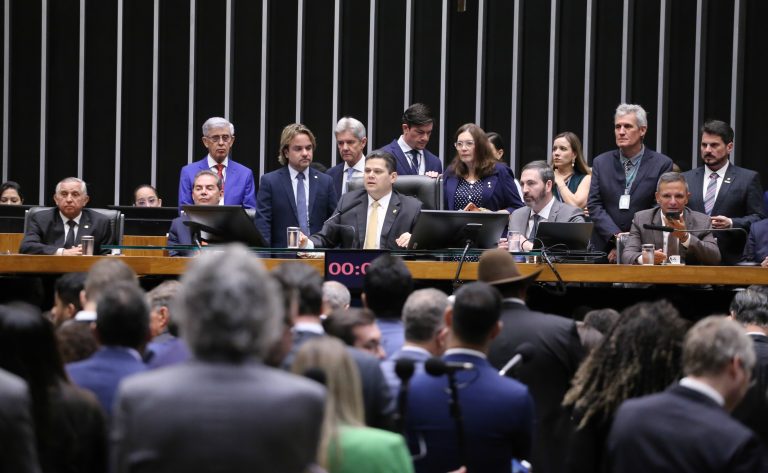Sessão do Congresso Nacional sobre o PL da Dosimetria