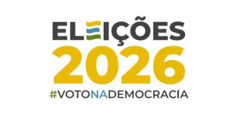 Logotipo oficial das Eleições 2026 do Tribunal Superior Eleitoral